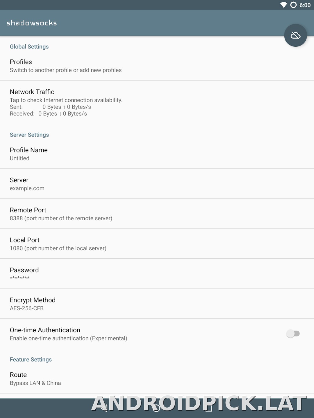 Shadowsocks скриншот 5
